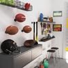 Easy to Install Rack Ball Rack Basketball Wall Mount Storage Rack for Education