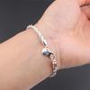 Charms 925 Silver Bracelets for Women Men Simple 4MM Twisted Rope Chain Bracelets Party Wedding Jewelry Holiday Gifts
