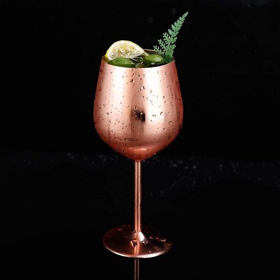 Wine Glasses Unbreakable Copper Plated Unbreakable Wine Glasses Gift For Men Women Product