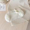 Female Summer Thin Style Pure Color All Kinds of Small Fresh Invisible Mesh Boneless Breathable Boat Socks