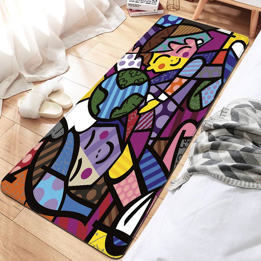 B-Britto Kitchen Mat Cheaper Anti-slip Modern Living Room Balcony Printed Modern Home Decor