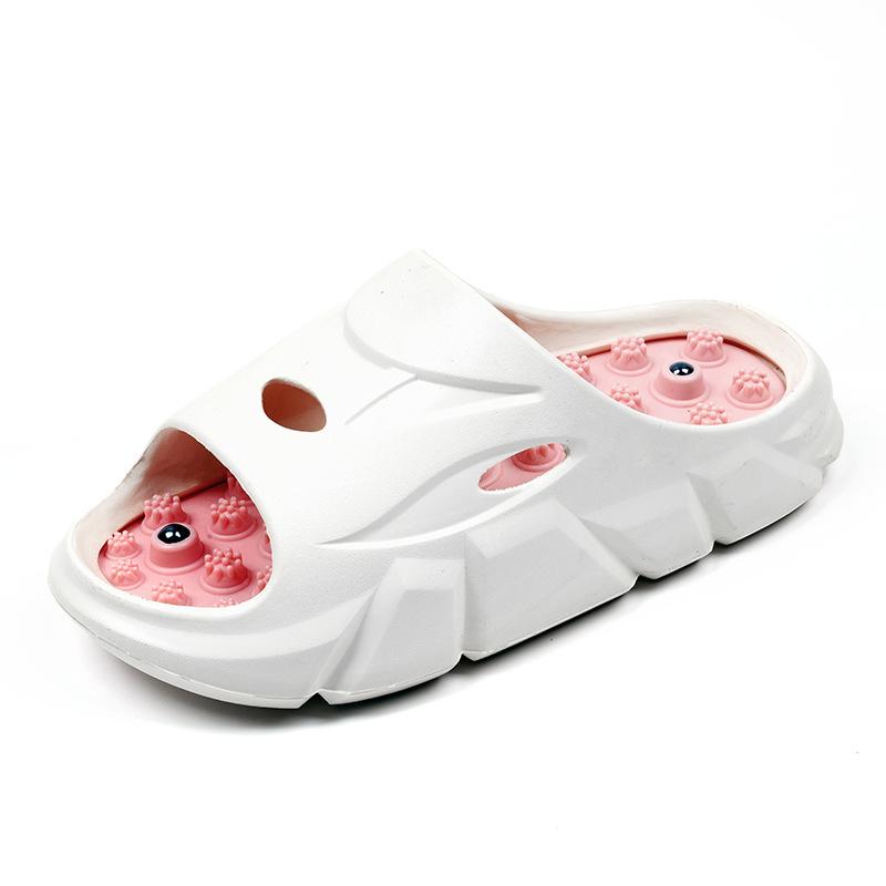 New women's massage shoes, soles acupoints raised slippers, fingerboard cool slippers
