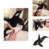 Realistic Killer Whale Plush Toy Soft And Cuddly Ocean Sea Life Stuffed Animal Pillow Doll