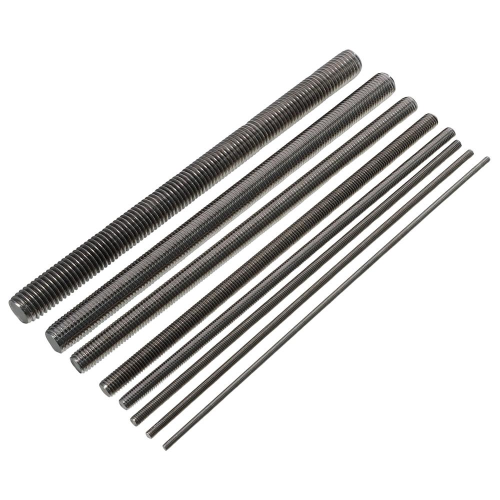 1 ks 250 mm závitové tyče, tyčové tyče, svorníky, kulatý šroub, svorník, odolný šroub, tyč, drát, upevnění