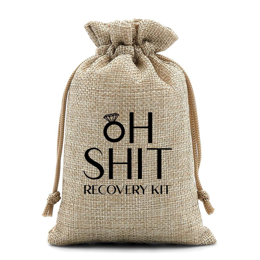 

12 шт. Праздничные свадебные подарочные пакеты Пакеты для упаковки на тему семян Пакеты для девичника Мешочки на кулиске Льняные мешочки на кулиске 12pcs