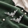 100 Pcs Antique Style Corner Protectors DIY Hair Ornament Parts  For Ancient‑Style Hair Accessories