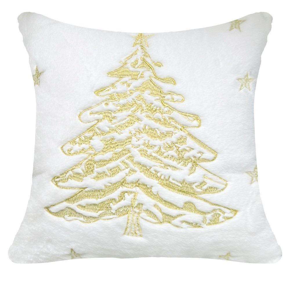 Embroidery Plushie Pillow Case 45x45cm Cushion Cover New Throw Pillow Cover Christmas Decor