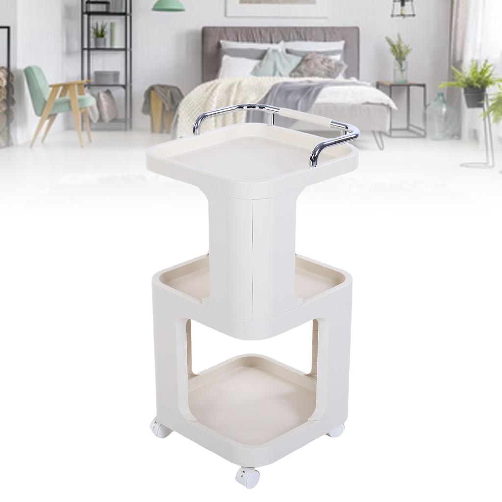 Rolling Utility Cart with Handle Multi Functional Storage Trolley for   Living Room Movable Storage   with Wheels