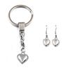 Double-Sided Solid Color Heart Charms: DIY Alloy Pendants for Handmade Jewelry