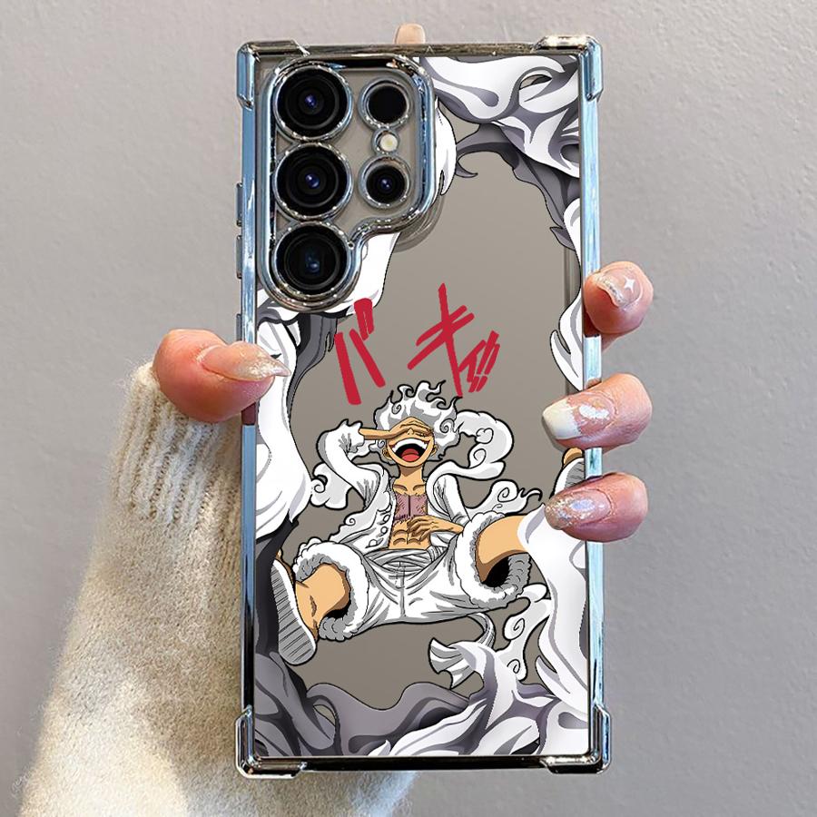Phone Case for Samsung Galaxy s24fe S20 FE S22 Ultra S25 Ultra s24ultra S24 S25 Plus S23 S21FE Soft Cover Anime Ones Pieces