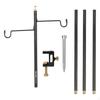 Support de Lanterne de Camping Multifonctionnel Réglable pour BBQ Jardin Pêche