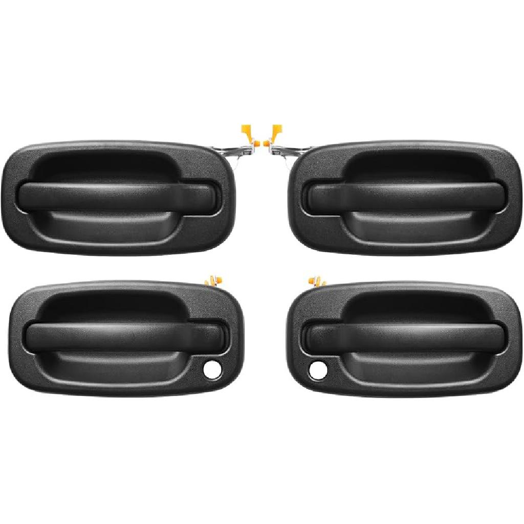 FAERSI Exterior Outside Door Handle Front Left Driver Side For 1999-2007 Chevy Silverado, Tahoe, Suburban, Avalanche, GMC Sierra, Yukon Denali,