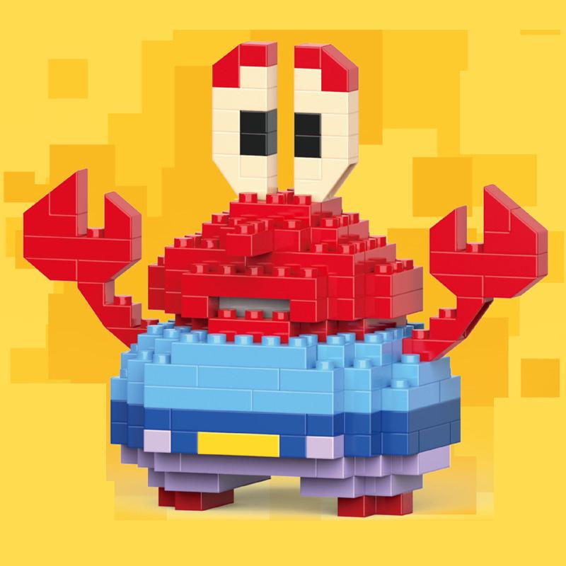 LEGO-Compatible Mini Building Blocks: Cartoon Figurines & Educational Toys
