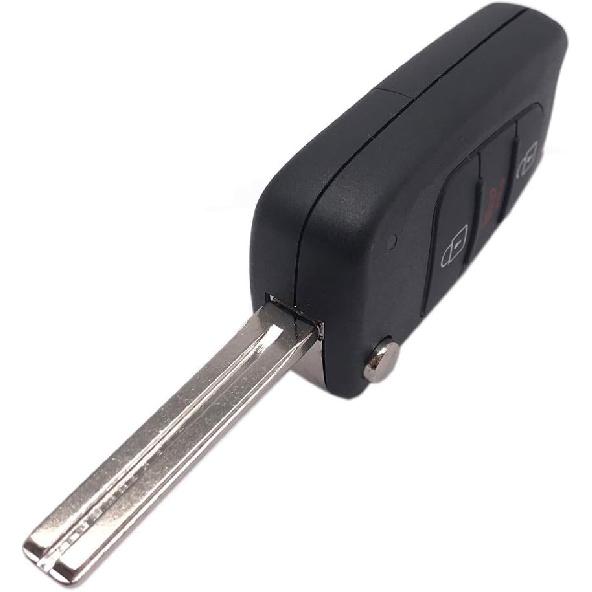 Flip Folding Replacement Key Fob Cover Fit For 2012-2014 Kia Soul Rio Keyless Entry Key Fob Case Shell