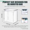 Transparent Acrylic Dust Proof Booster Show Case Action Figure Protection Box 2 Sizes