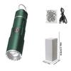 2000LM Powerful Mini LED Flashlight  Zoom Torch With Pen Clip Light USB Rechargeable Magnet Work Light Outdoor Camping Fishing