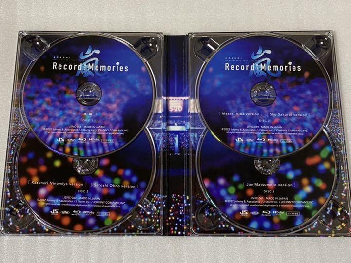 ARASHI Anniversary Tour FILM of Arashi Fan Club Limited Edition 5×20 “Record Memories”