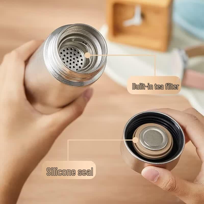 TIMSHortons Portable Titanium Tea Infuser Thermos