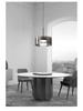2025 Modern Minimalist Glass Pendant Light with Adjustable Height for Dining Table or Bar