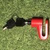 1 Heavy-Duty Bicycle & Motorcycle U-Lock with Manual Disc Brake Lock - ABS/Zinc Alloy Anti-Theft Lock Suitable for Mountain/-Bikes/Tricycles