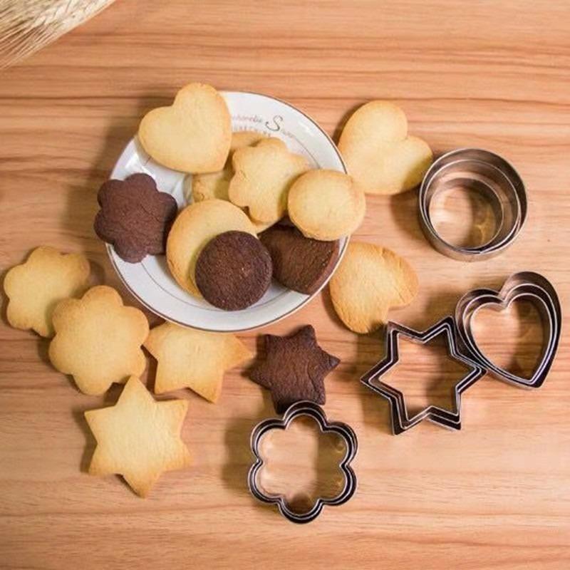 Küchenutensilien, Edelstahl zum Backen von Keksen, Großhandel Backwerkzeuge, DIY sternförmiger Kuchen, Schokoladenform