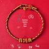 Year of the Horse Red String Bracelet for Women - Benmingnian Hand-Woven Rope with Tai Sui, Ox, Rat, Rabbit, and Buddha Charms.