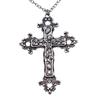 Betendes Kreuz Religiöses Amulett Anhänger Antike Bronze Metall Freund Halskette Neuankunft Geschenk