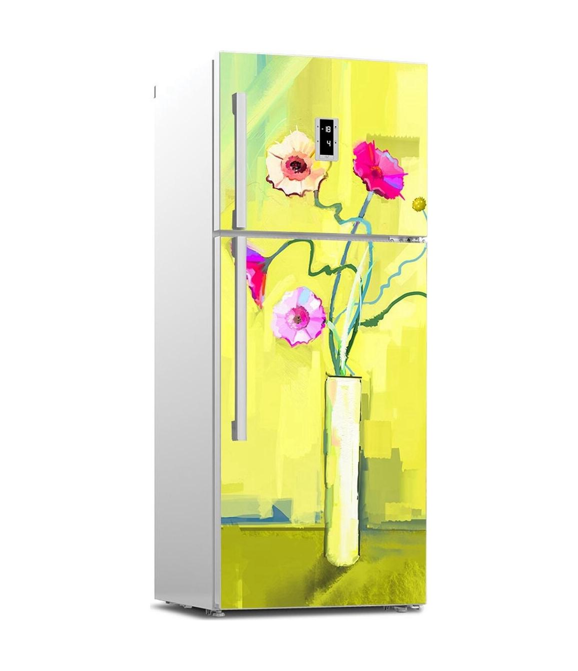 

39 стилей, красивые пейзажные наклейки на холодильник, крышка холодильника, дверная виниловая самоклеящаяся наклейка для декора кухонной мебели, наклейка для морозильной камеры, сделай сам 60x180cm