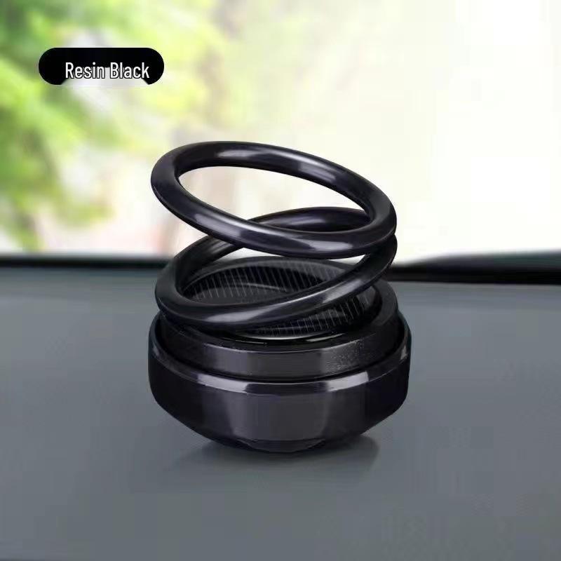 

Автомобильный парфюм на солнечной батарее с вращающимся механизмом и дизайном с двойным кольцом