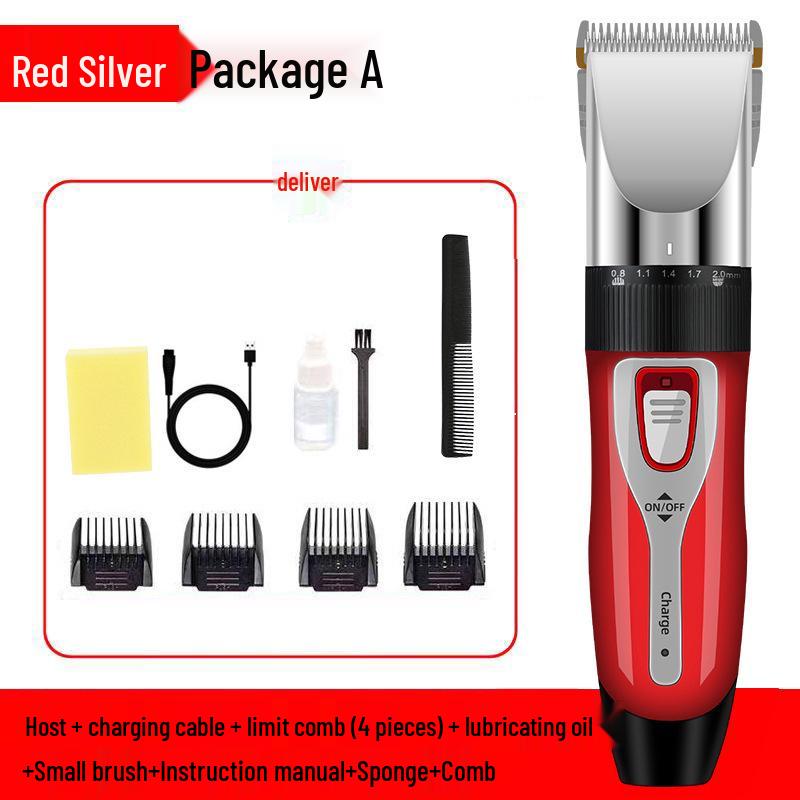 Professional Electric Hair Clipper for Salon & Home Use – Ideal for Bald and Oil Head Styles, Men's Grooming Tool