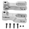 2pcs AntiRoll Bars Aluminum Alloy Durable Front Suspension Stabilizer Arms with Screws for 1 7 Remote Control