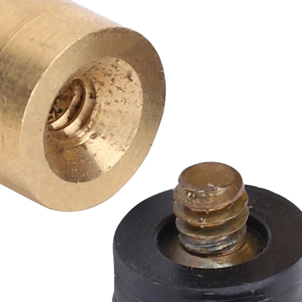 Screw on Tips Billiards Cue Tip Brass Ferrules Pool Stick Tip Pool Cue Tip  Cue Maintenance