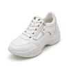 Women Zip Decoration Sneakers 012210701 6cm 2color