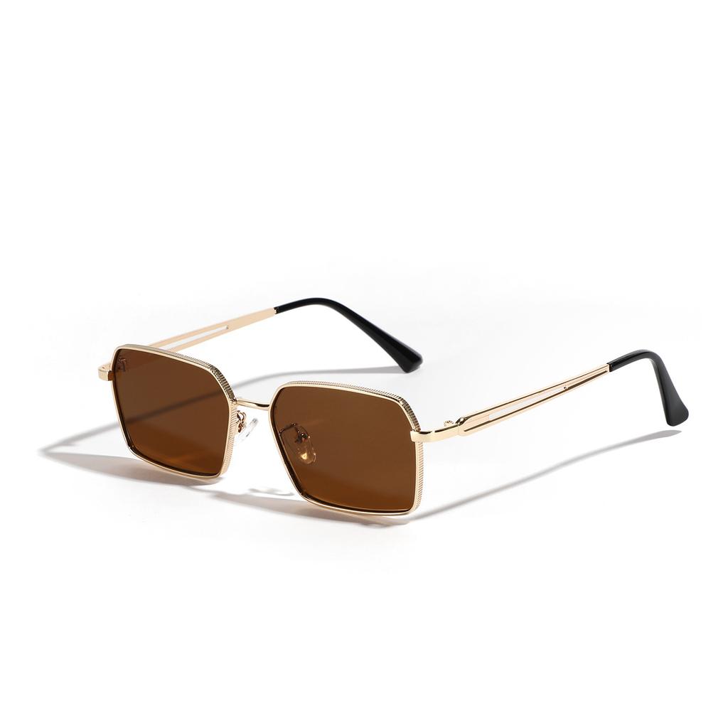 Glasses Men'S Sunglasses Large Square Metal Sunglasses Women'S