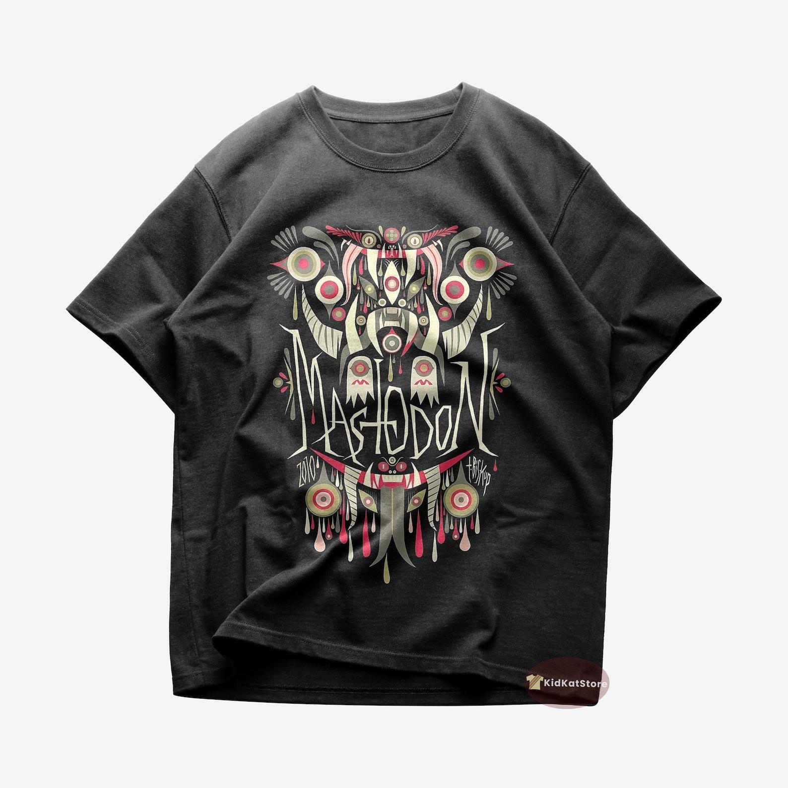 Mastodon T shirt | Metal Music Shirt | Steambreather | Show Yourself | Leviathan | Mastodon Merch | Cotton Tee S
