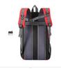 Unisex Outdoor Hiking Backpack - Large Capacity, Nylon Straps, Color Block Design