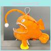 PP Pamuk Dolgulu ve Yumuşak Kısa Peluşlu Angler Balığı Peluş Oyuncak Oyun Koleksiyonerleri Özel Karakterler Dahil