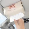 High-End Car Armrest Tissue Box - Cute Interior Decor for Female Drivers