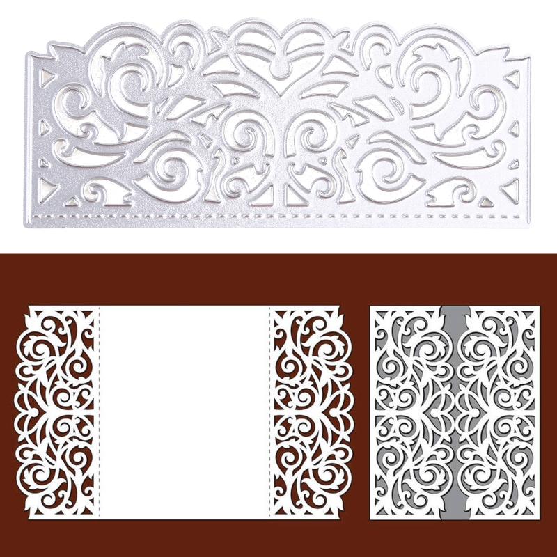 Hollow Macrame Metal Cutting Dies Handmade Crafts DIY Scrapbooking Embossing Supplies for Children Kids Girls Boys