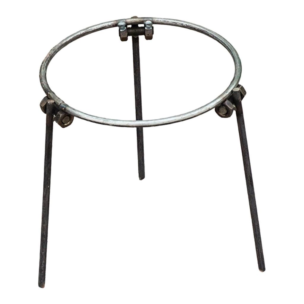 Campfire Tripod Stand Barbeque BBQ Grilling Camping Grill Portable Pot Rack Dutch Oven Pan