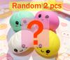 1PC Squishy Dumpling Stress Ball, Bun Shape Hand Relaxation Toy, Party Favor Gift for Halloween Christmas