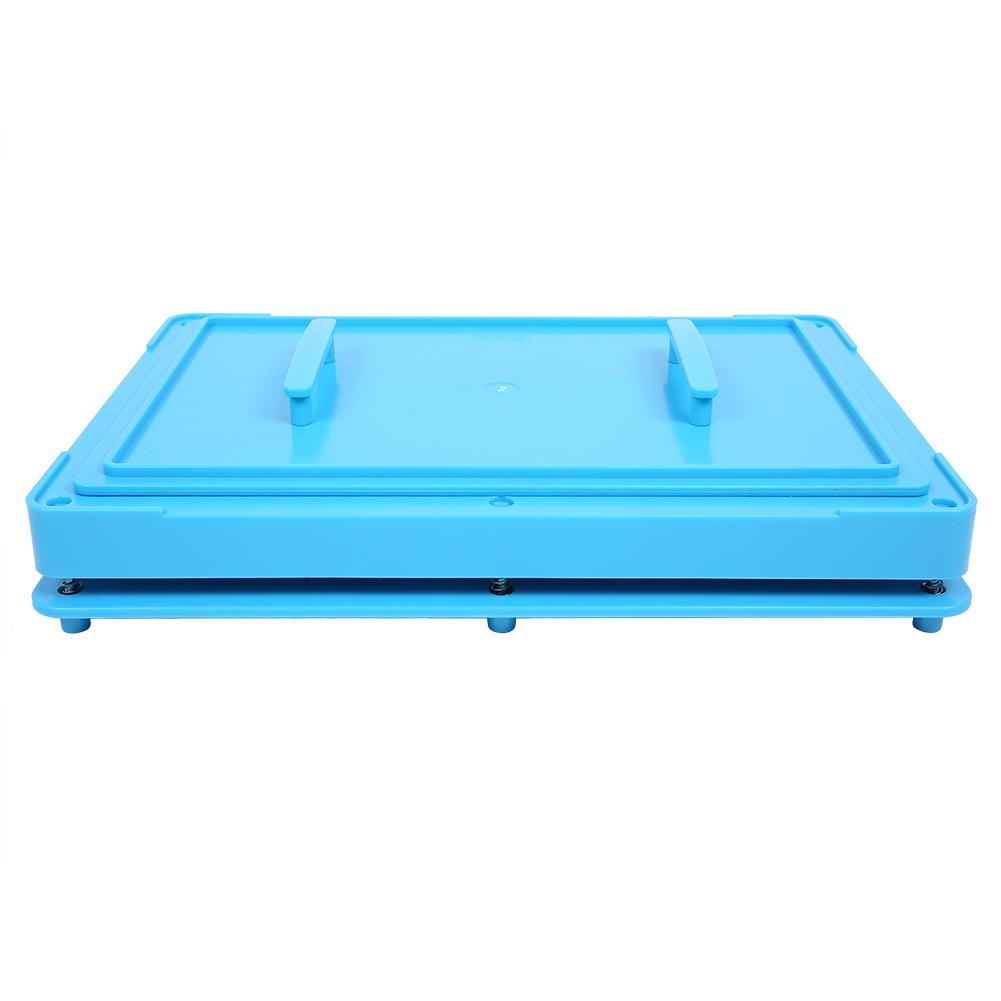 0#400 Holes Capsule Powder Filler Plate Empty Capsule Plates Capsule Manual Filling Tool Blue