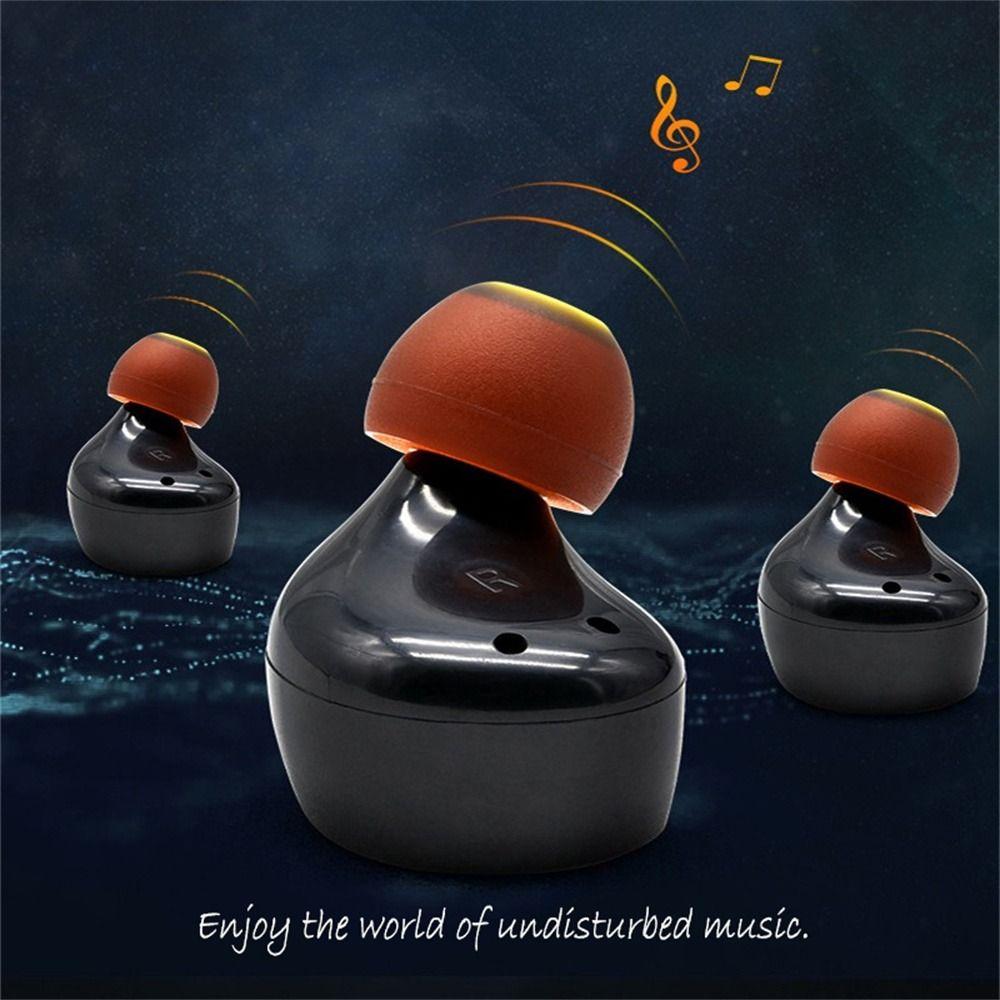 Pads In-Ear Covers Eartips Pads Memory-Foam Earbuds Eartips Ear Caps Earbud Tips Earphone Ear Buds