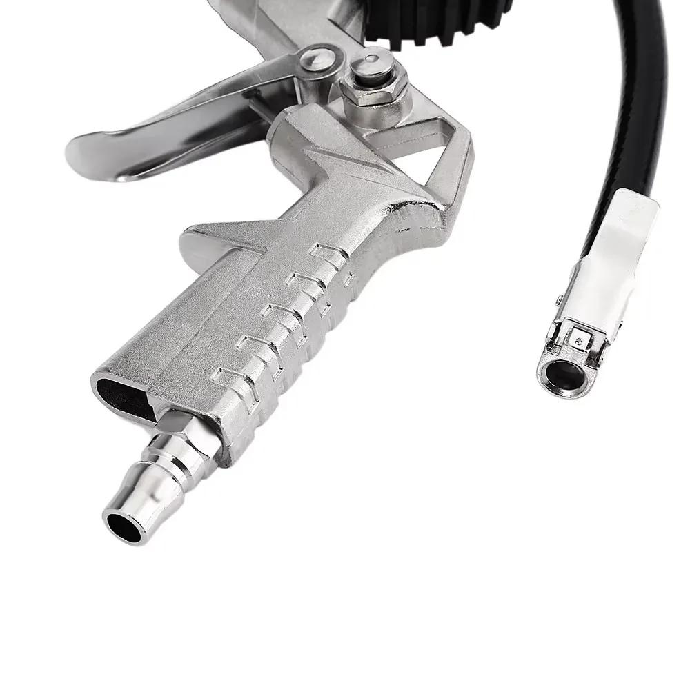 Pressure Gun Type For Air Compressor Durable Tire Pressure Gauge For Car Motorcycle SUV Inflator Pumps Tire Repair Tools