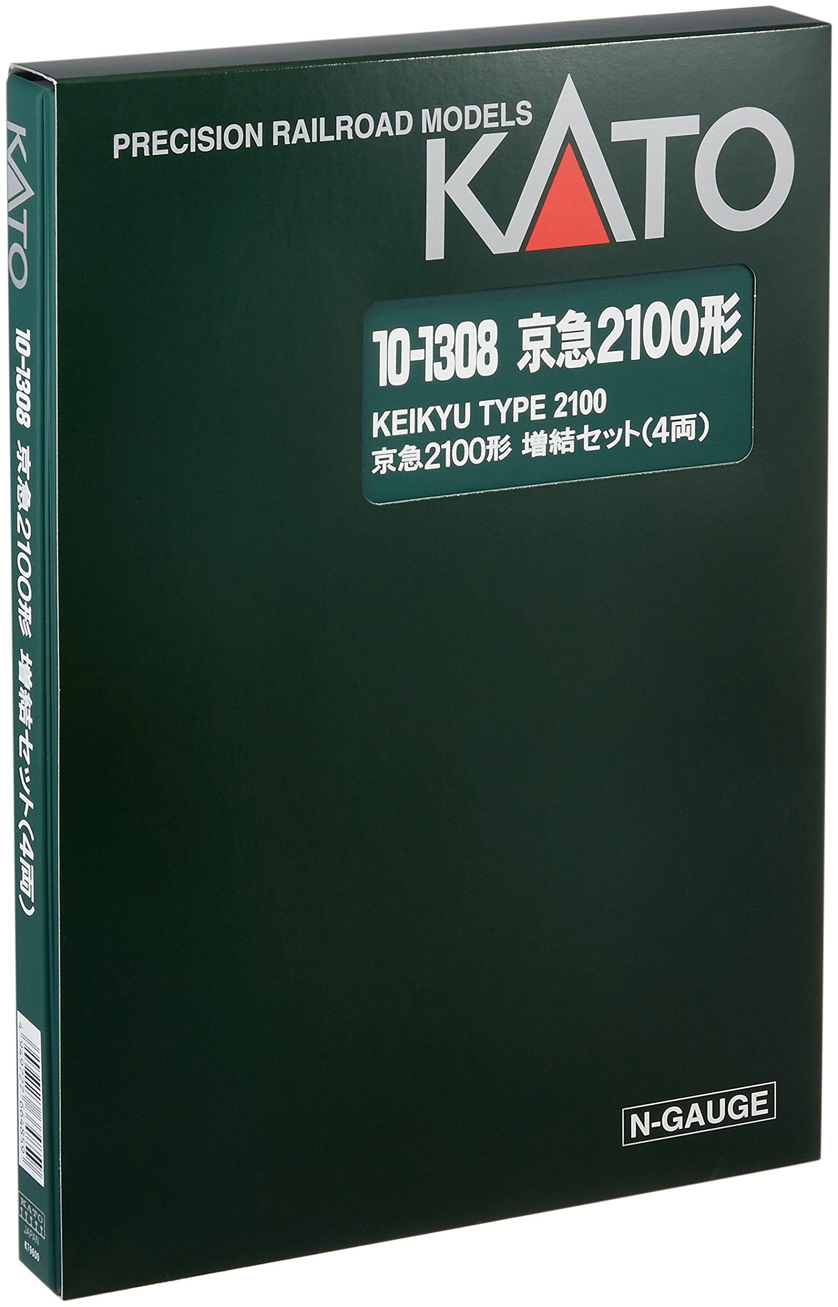 

KATO N Gauge Keikyu Type 2100 Additional Set Railway Model Train 4-Car 10-1308