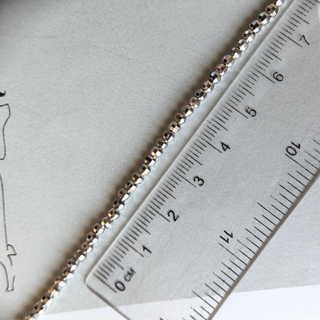 Серебряный браслет с без камней, вес изделия 4,5 гр (2182979)