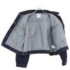 LANVIN en Bleu 3126206 Back Frill Denim Jacket Jacket 38 IndigoUsed
