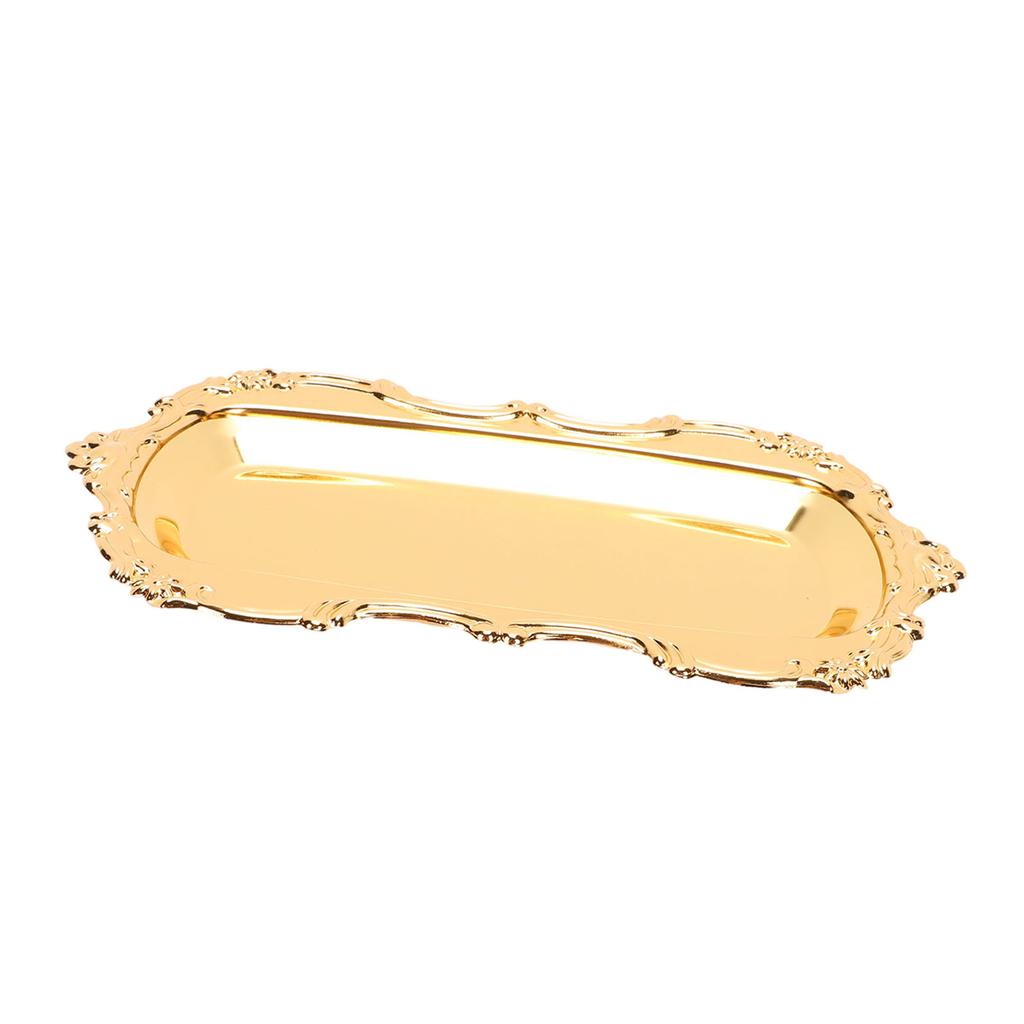 Jewelry Tray European   Rectangle Shape Multifunctional Antique Trinket Dish for Parties
