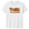 Tis The Season TShirt Pumpkin Spice Thanksgiving Gift For Him And Her