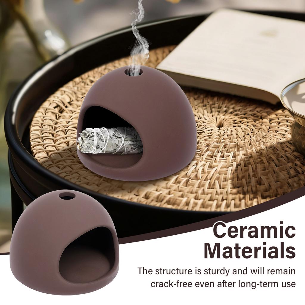 1 Pc Palo Santo Holder Cone Incense Burner Cone Incense and Sage Incense Holders Sage Burner for Home Room Yoga and Relaxation